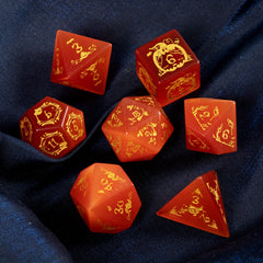 Simulated Opal Gem Dice for TRPG Cthulhu Games