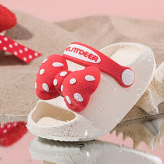 Bowknot Open Toe Sandals for Baby Girls - All Seasons