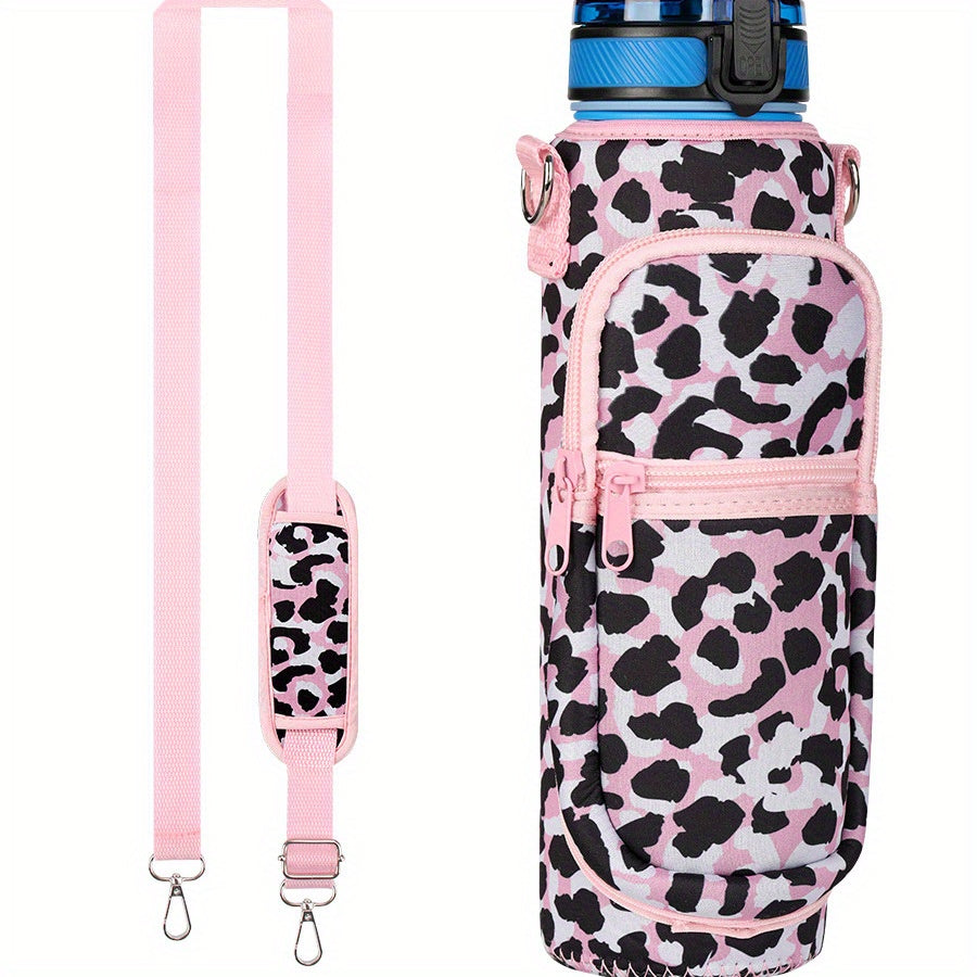 Portable Shoulder Water Bottle Bag Diving Material Cup Cover
