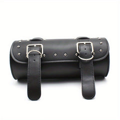 MJ Retro Cylinder Leather Motorcycle Hanging Bag
