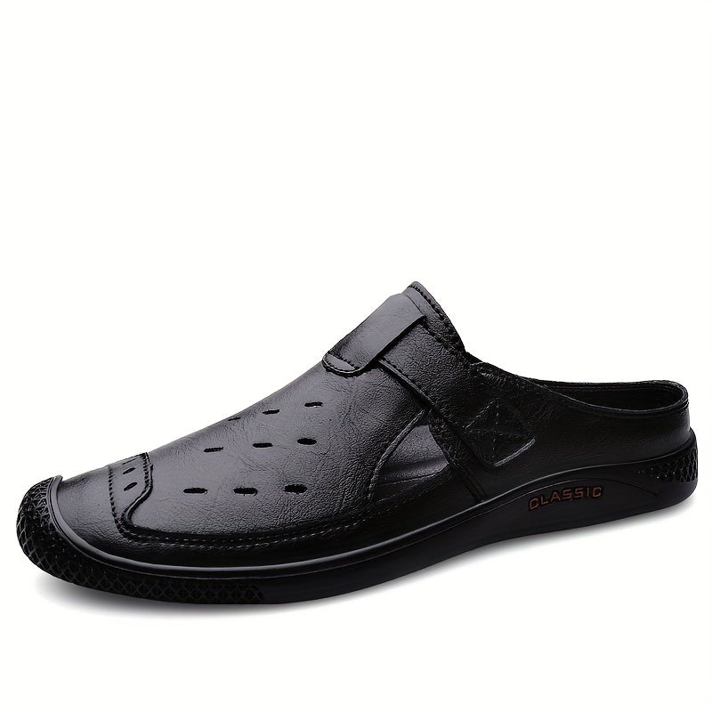 Men's Breathable Slip On Loafers Outdoor Walking Shoes