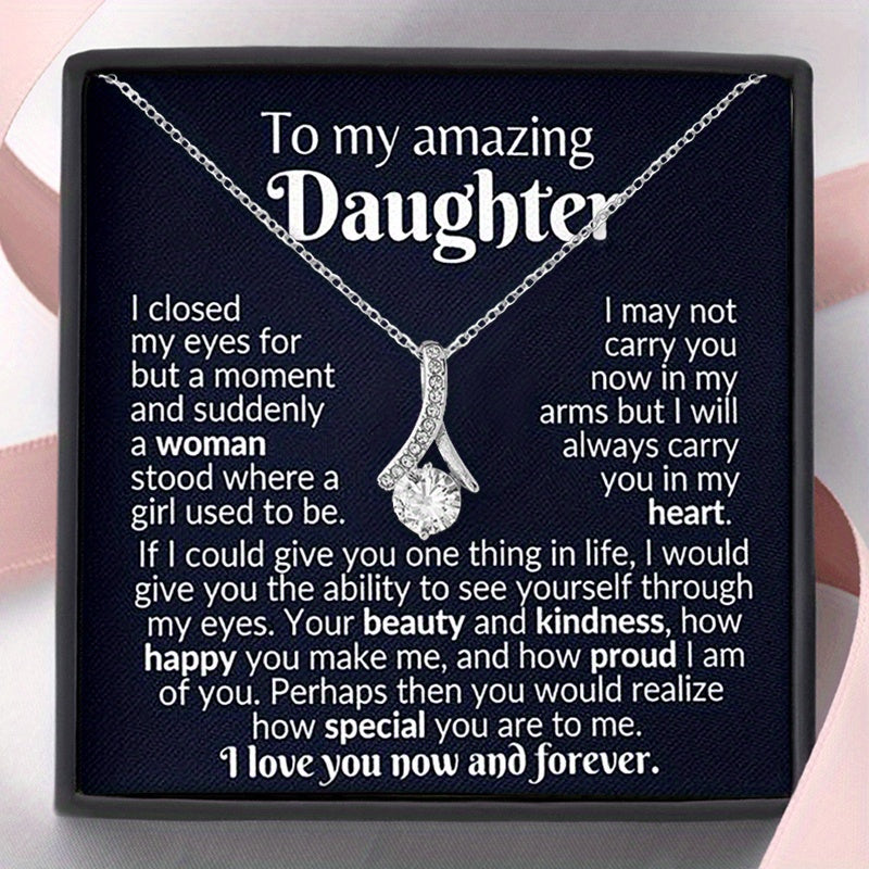 Love Knot Necklace for Daughter - Gift for Children