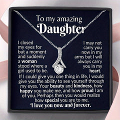Love Knot Necklace for Daughter - Gift for Children