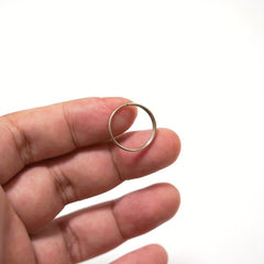 100pcs Silver Plated Metal Keychain Split Rings for Keys