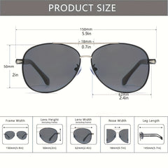 Men's Business Sunglasses UV400 Protection Outdoor Riding Fishing