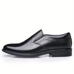Men's Leather Loafer Shoes Comfy Slip On Dress Shoes