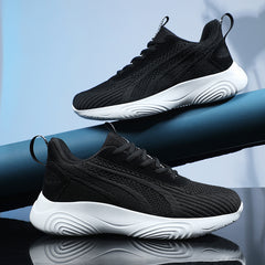 Men's Lightweight Knitted Casual Shoes for Traveling Jogging