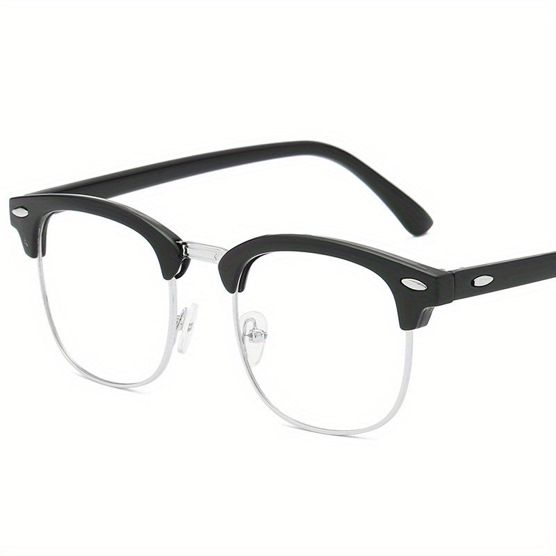 Anti Eyeglass Glasses Large Frame Pilot Glasses For Men And Women