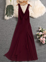 Plus Floral & Scarf Print Criss Cross V Neck Nipped Waist Cami Dress