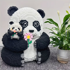 15Kpcs Giant Panda Fubao Building Block Toy 3D Puzzle Kit