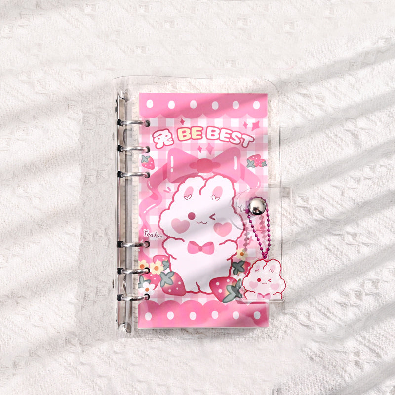 Cute Cartoon Detachable Notebook, Waterproof, 50 Grid Pages, 50 Line