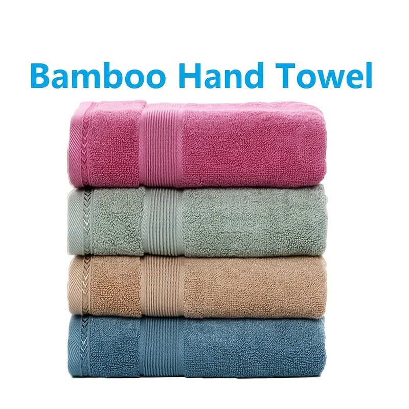 4pcs Soft Cotton Hand Towels Set Highly Absorbent Face Towels For Bathroom Gym