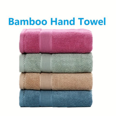 4pcs Soft Cotton Hand Towels Set Highly Absorbent Face Towels For Bathroom Gym