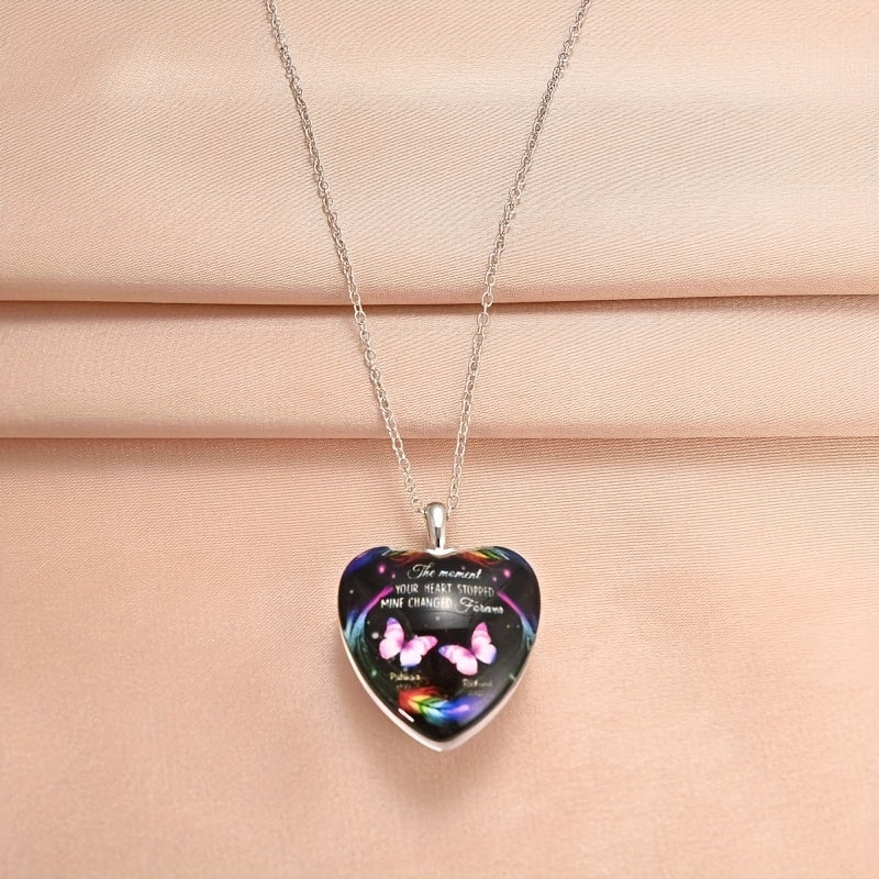 Heart Pendant Necklace Kids Jewelry