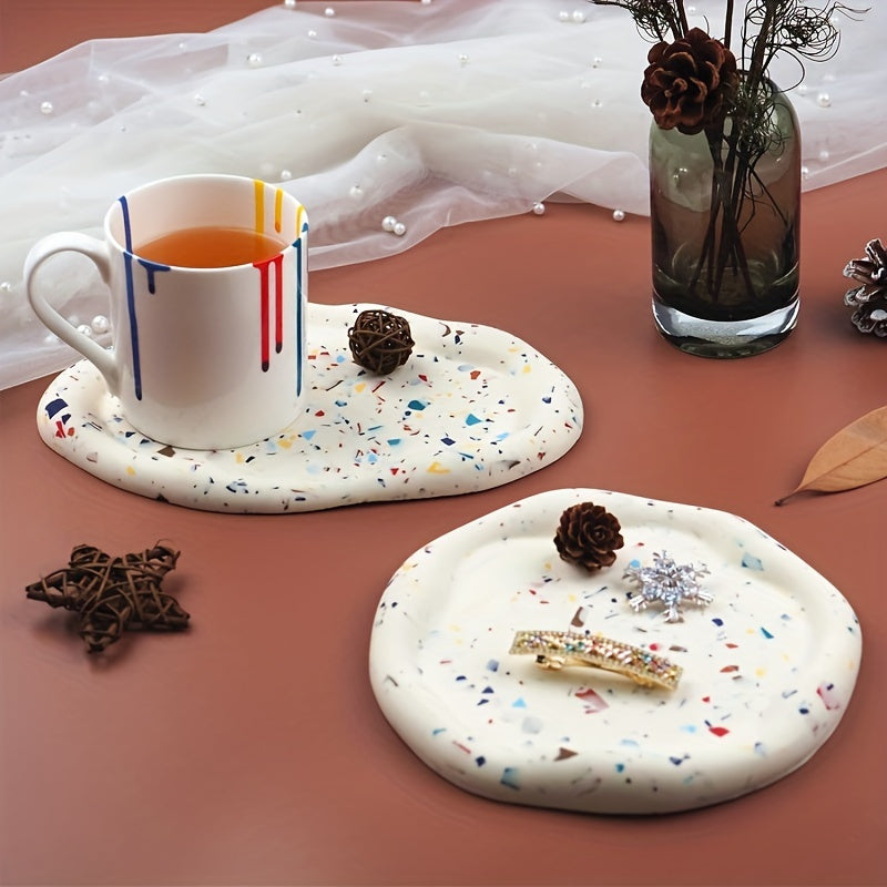 Resin Tray Molds Oval Round Silicone Mold for Concrete