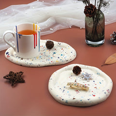 Resin Tray Molds Oval Round Silicone Mold for Concrete
