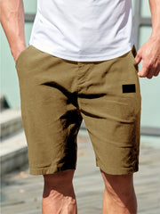 Men's Casual Stretch Suit Shorts for Spring Summer Business