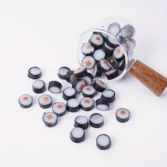 Mini Sushi Model Dollhouse Kitchen Accessories Round Nori Sushi DIY Food Toys