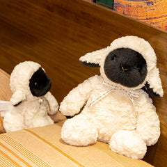 Alpaca Plush Toy Soft Faced Sheep Doll 9.84in