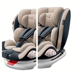 360 Rotating Baby Car Seat & Portable for Child Safety