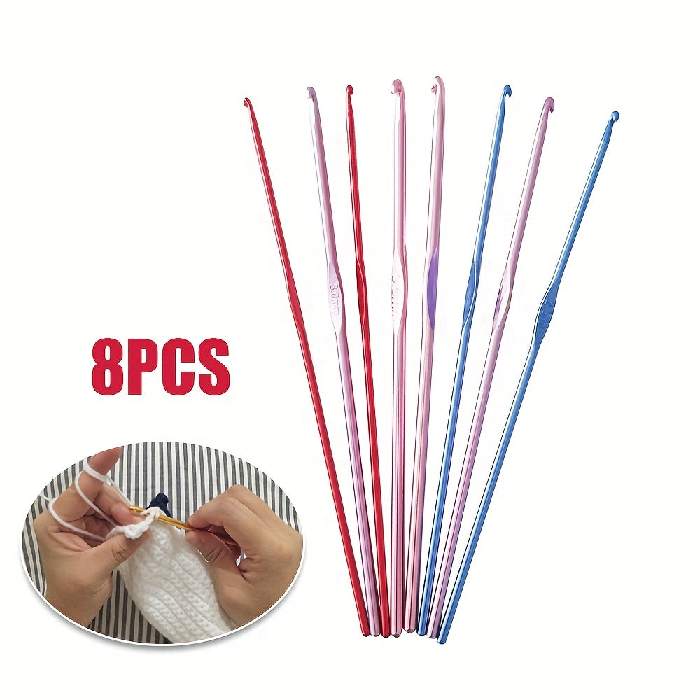 14pcs Crochet Set Knitting Needles Aluminum Kit for Knitter