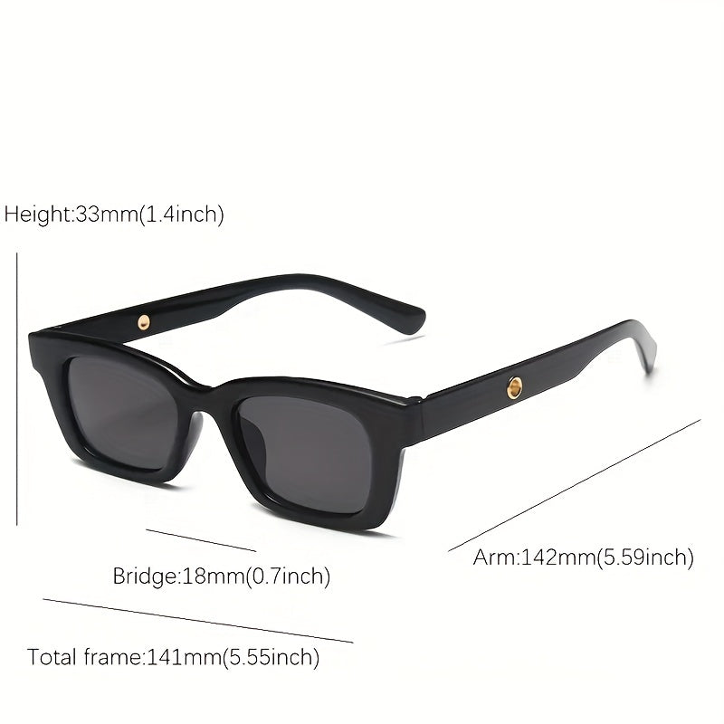 Men's Cat Eye Shape Sunglasses Retro Small Frame Eyewear