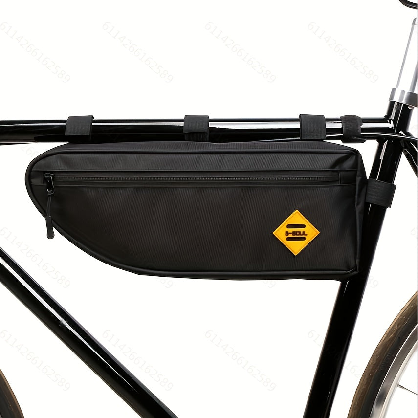 Large Capacity Triangle Bike Bag Waterproof Top Tube Saddle Bag
