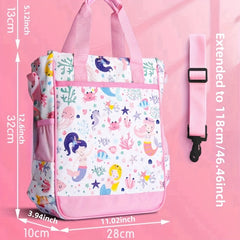Waterproof Carrying Book File Bag, 2 Layer Structure, Easy To Carry
