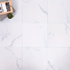 10pcs Marble Adhesive Floor Wall Tiles Peel And Stick Flooring Vinyl Waterproof