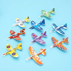 30pcs Colorful Foam Airplane Set for Party Favors and Rewards