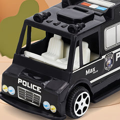 Pull Back Toy Car Fast Food Bus Mold Inertia Educational Toy