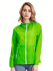 Women's UV Protection Sunscreen Hooded Coat Lightweight