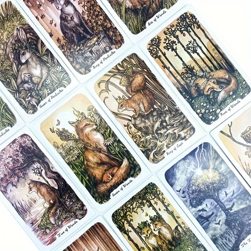 Smoke Ash & Embers Tarot Card Divination Deck Party Board Game Funny