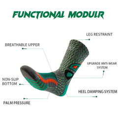 Outdoor Breathable Mid Calf Sport Socks - 1 Pair