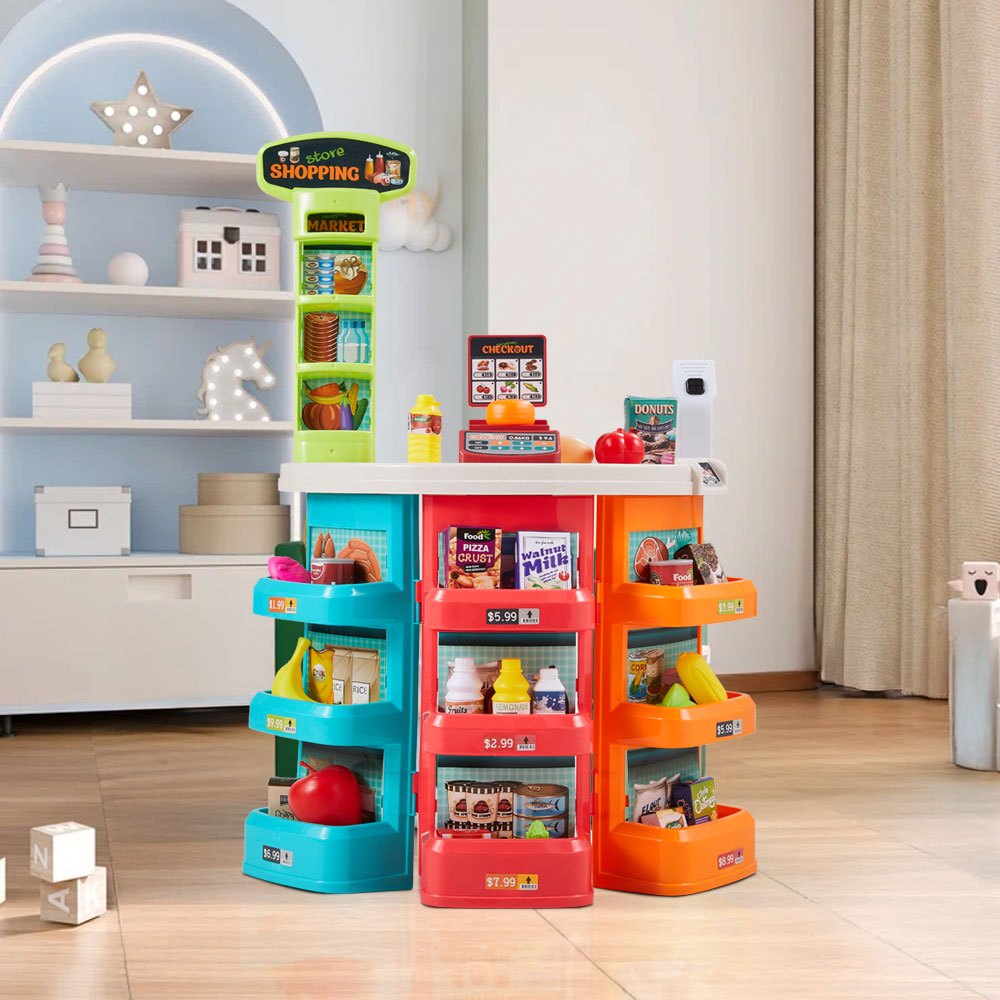 Supermarket Cashier Role Play Kit for Kids