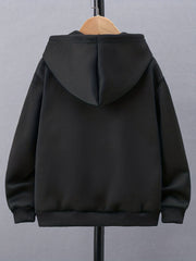 Girls Sports Hoodie Top Zip Up Spring Clothes