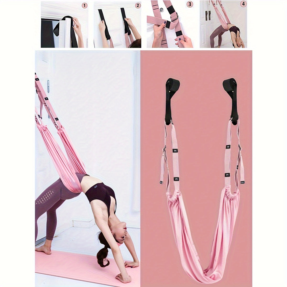 Yoga Stretching Rope Elastic for Home Gym