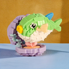 Ocean Fish Building Blocks DIY Educational Toy for Valentine's Day