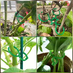 10pcs Plant Support Clip For Garden Gardening Green