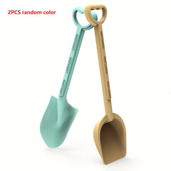 2pcs Random Large Shovel & Snow Shovel for Kids' Beach & Snow Play