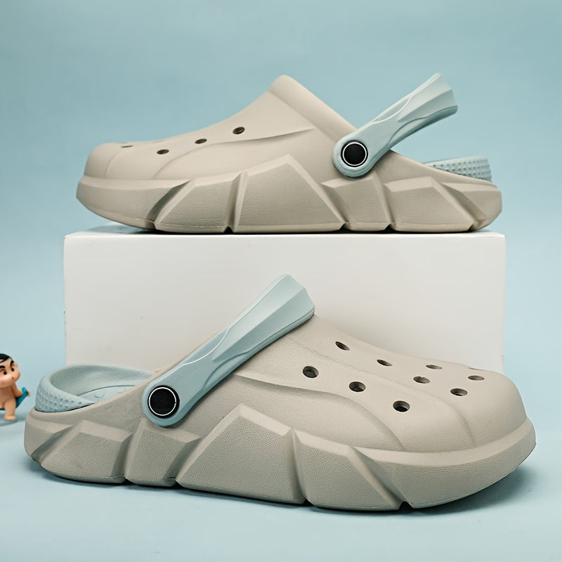 Men's Lightweight Non-Slip Closed Toe Clogs