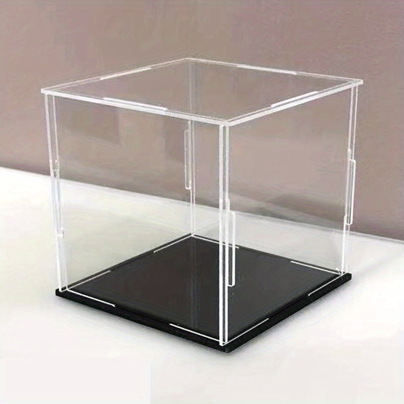 High Transparent Car Cartoon Building Blocks Model Box