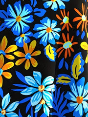 Floral Print Tankini Set Women's Round Neck Cami Top & Shorts Swimsuit