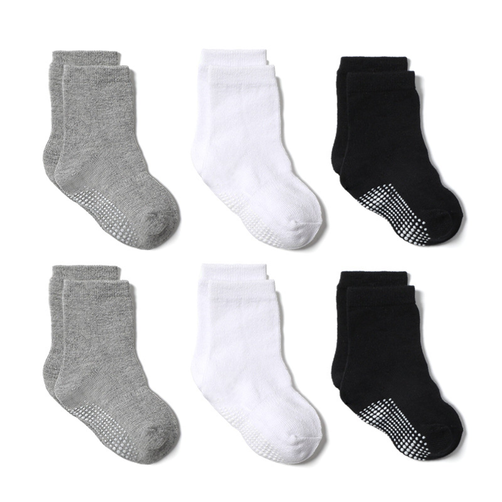 6 Pairs Non Slip Warm Ankle Socks for Baby Toddler