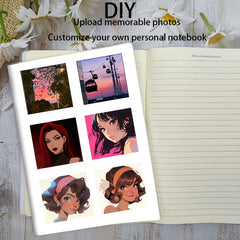 Custom A5 Photo Cover Notebook Personalized with Pictures and Pet Images