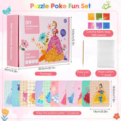 12 Sheets Rainbow Scratch Off Notebooks Arts Crafts Supplies Set
