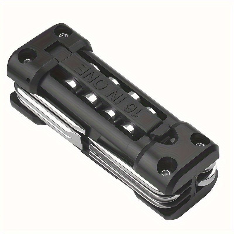 16-in-1 Portable Bicycle Repair Tool Kit Screwdriver Tire Repair
