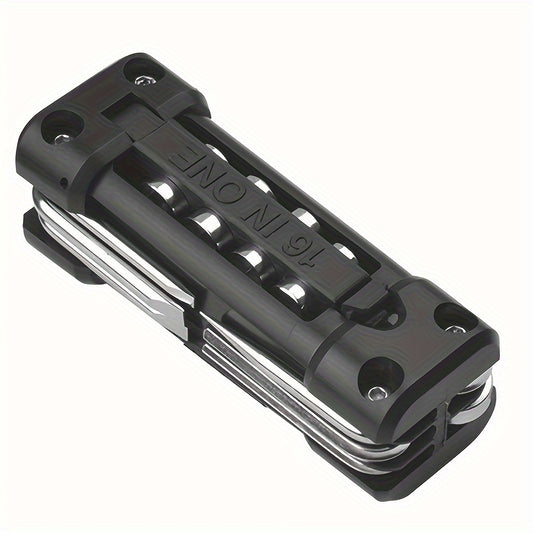16-in-1 Portable Bicycle Repair Tool Kit Screwdriver Tire Repair
