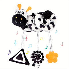Baby & Animal Visual Stimulation Crib Wrap Toy