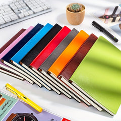Retro Leather Notebook 100 Sheets 200 Pages A5 Paper